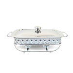 NNEAGS 2L Lace Edge Dining Stove Silver Color Portable Dining Cooking Appliance for Kitchen Essential