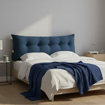 SOGA Home & Living Bundle – Blue Triangular Wedge Pillow & Blue Striped Flannel Throw