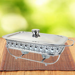 NNEAGS 1.5L Lace Edge Dining Stove Silver Color Portable Dining Cooking Appliance for Kitchen Essential