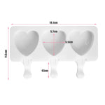 8 Hole Silicone Ice Cream Mold Magnum Silicone Mold DIY Fruit Juice Ice Pop Cube Maker Ice Tray Popsicle Mould Baking Accessorie