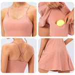 Women 2 Pcs Set Workout Casual Clothing