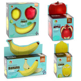 Fanxin Creative Fruit Magic Cube Banana Apple Lemon Orange Pear Peach Early Learning Magic Cube Children'S Gifts