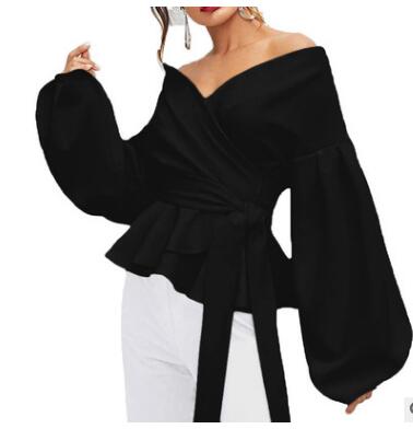 Women Bowknot Shirt