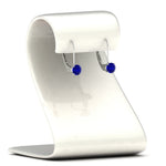 1 Carat Round Diamond Lever Back Earrings