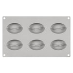 DIY Coffee Bean 6 Forms Mousse Cake Mold Silicone Pastry Molds for Baking French Dessert Cake Decorating Tools