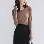 Basic Crew Neck Long Sleeve Shirt