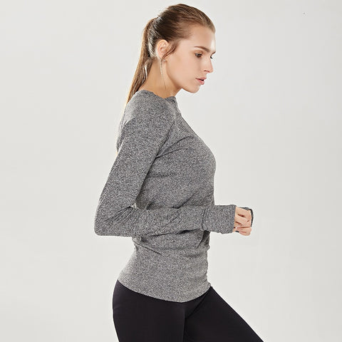Women long sleeve yoga clothes