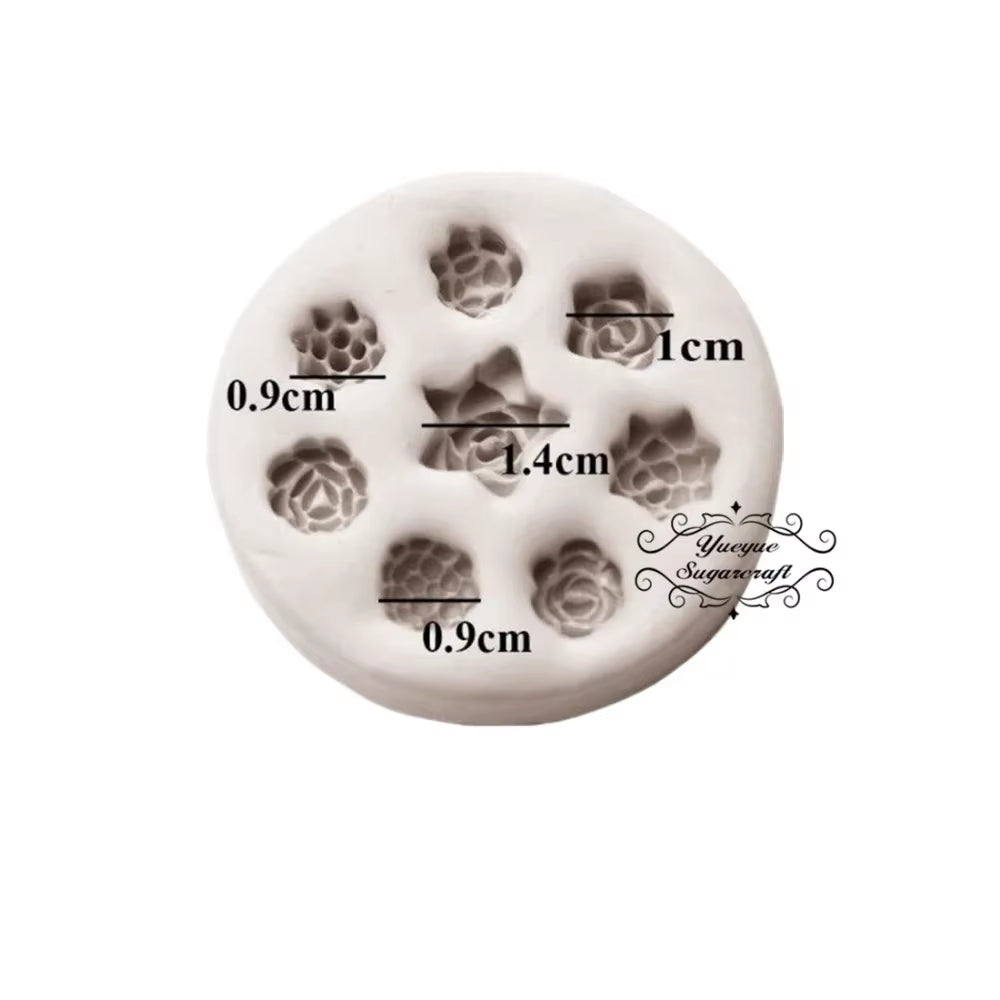Flower Silicone Cake Mold Fondant Molds Cake Decorating Tools Chocolate Gumpaste Mold Fondant Tools Soap Mold
