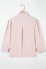 Maren Frilled Collar Down Shirt