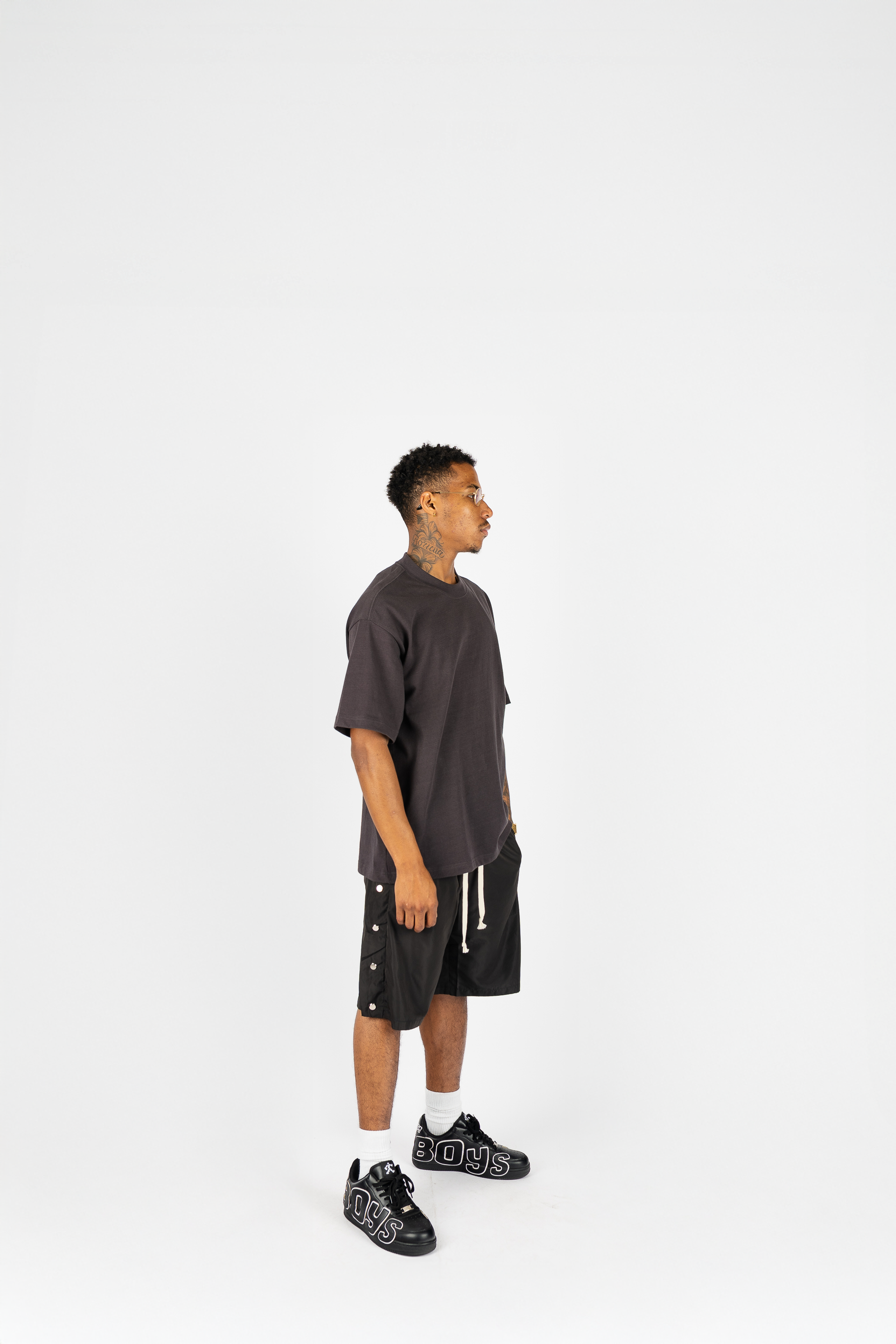 Side Snap Shorts