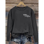 Casual Long Sleeve Graphic T-Shirts