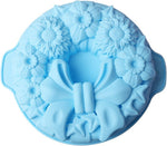 11.5'' Bow Tie Flower Cake Mold Silicone Baking Molds Party Cake Bakeware for Your Birthday Dessert, Cake, Bread, Tart, Pie, Flan and More #3