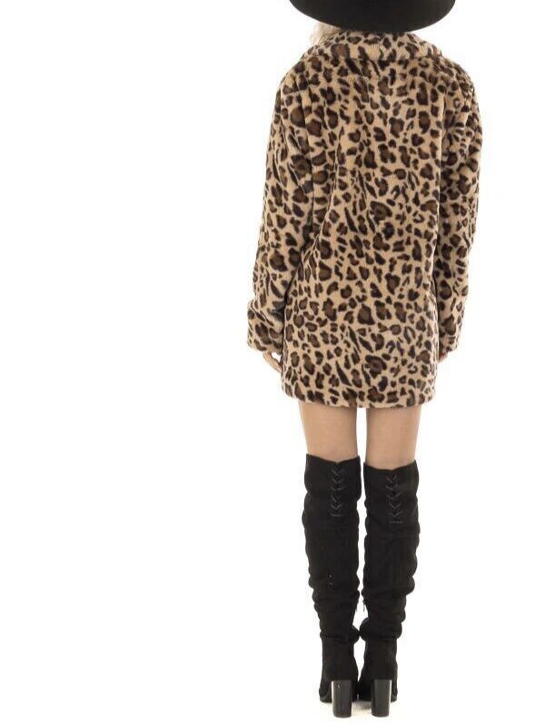 Plush loose cardigan