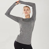 Women long sleeve yoga clothes