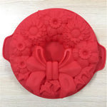 11.5'' Bow Tie Flower Cake Mold Silicone Baking Molds Party Cake Bakeware for Your Birthday Dessert, Cake, Bread, Tart, Pie, Flan and More #3
