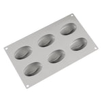 DIY Coffee Bean 6 Forms Mousse Cake Mold Silicone Pastry Molds for Baking French Dessert Cake Decorating Tools