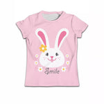 Children T-shirt Clothes Casual Soft T-shirt Cute Cat Cartoon Pattern