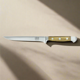 ALPHA OLIVE | Boning Knife 16cm (Flexible) | Forged Steel / Olive wood handle-2