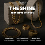 14K Gold- Hollow Box Chain (Yellow Gold)