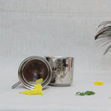 Stainless Steel Tea Cups Set of 6|Coffee Mug Set of 6 Cold Outside Hot Inside| Floral Design Tea Mug