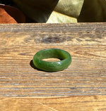 Jade Band Ring 6mm