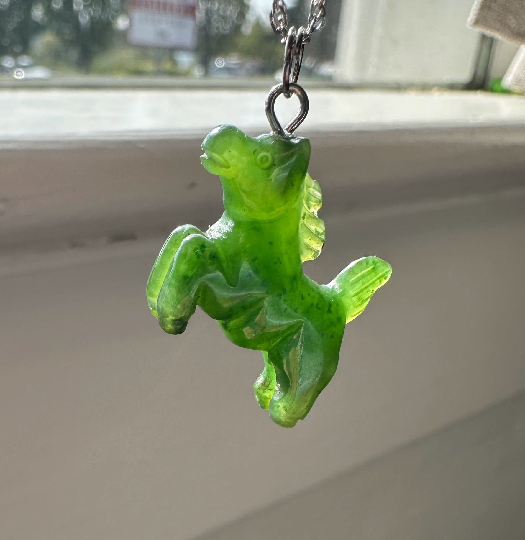 Canadian Jade Horse Charm/Pendant 20mm