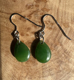 Canadian Jade Earrings, 10x14mm