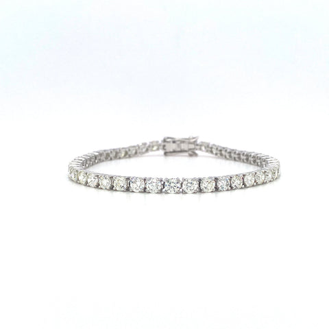 Diamond Bracelet in 14K White Gold - KGD 41419