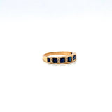 Sapphire and Diamond Ring in 14K Yellow Gold - KGR 16953