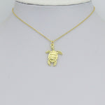 Gold Turtle Charm,Tortoise Charm Pendant, Sku#LX968