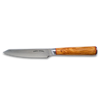 Ginza Steel MIA 12 Utility Knife 5” – Damascus AUS10, 67-Layer, Olive Wood Handle