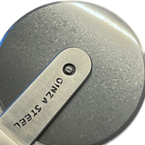 Ginza Steel MIA Pizza Slicer – Stainless Blade with Olive Wood Handle