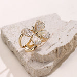 ‌Papillon Elegance Secure Hijab & Scarf Ring Hijab Decoration (MAC341)
