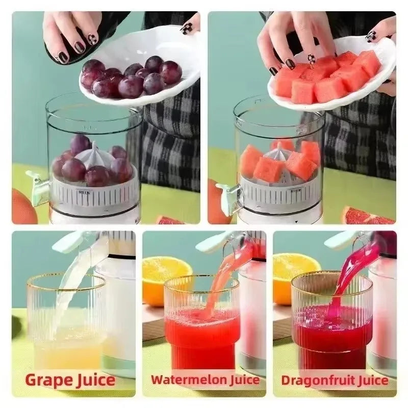 NNEOBA Portable Electric Fruit Juicer USB Rechargeable White