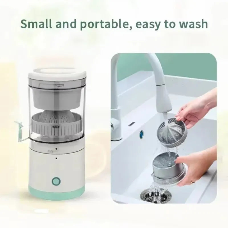 NNEOBA Portable Electric Fruit Juicer USB Rechargeable White
