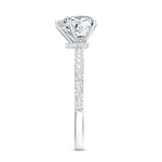 2 Carat Lab Grown Diamond Heart Engagement Ring for Her