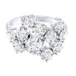 Certified Lab Grown Diamond Statement Engagement Ring for Women