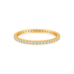 Sydney 14K Gold and Diamond Eternity Ring