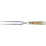 ALPHA OLIVE | Meat Fork 7"  | Forged Steel / Olive wood handle