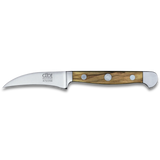 ALPHA OLIVE | Pairing Knife 2.36" | Forged Steel / Olive wood handle-0