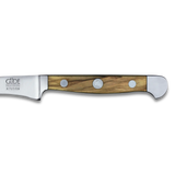 ALPHA OLIVE | Pairing Knife 2.36" | Forged Steel / Olive wood handle-1
