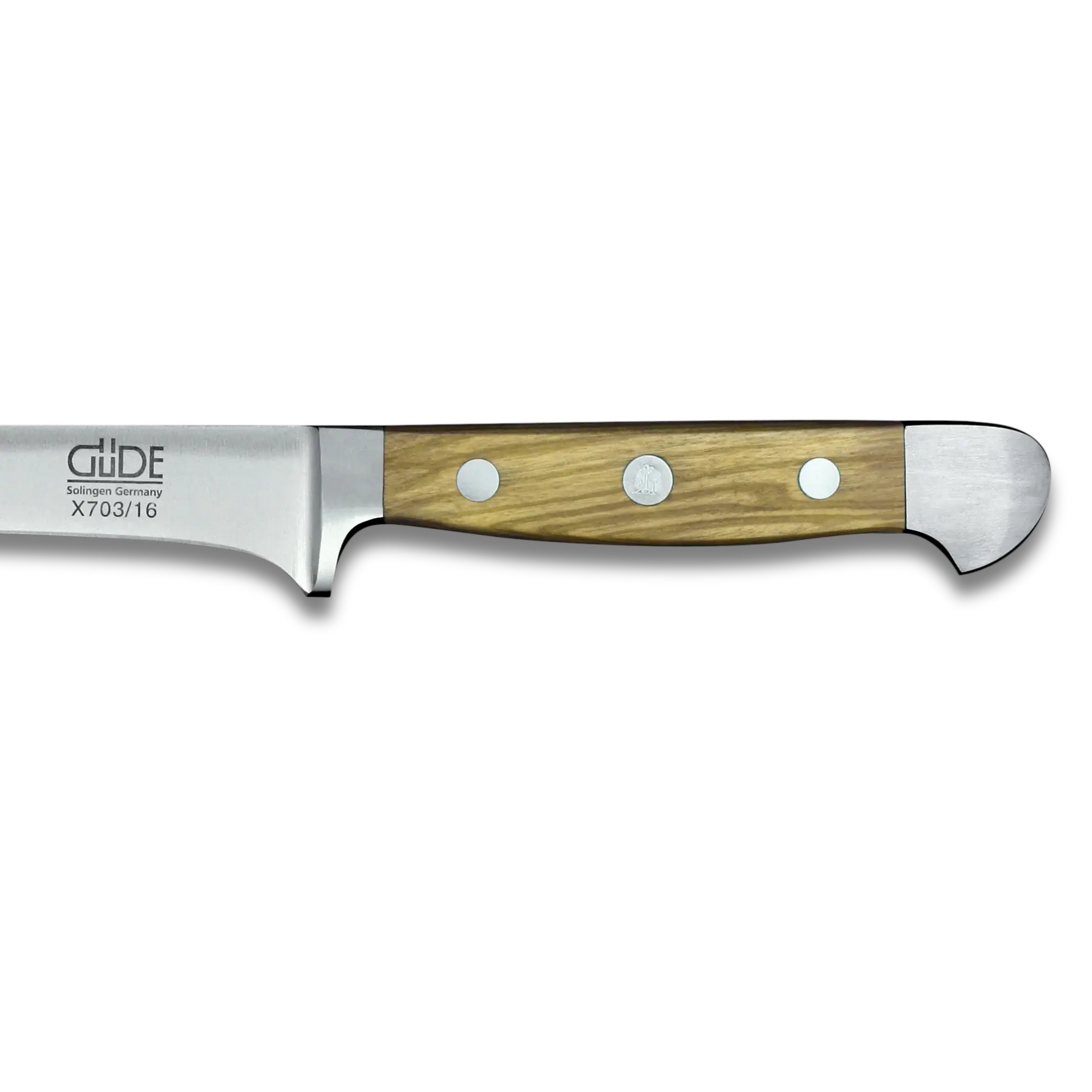 ALPHA OLIVE | Boning Knife 16cm (Flexible) | Forged Steel / Olive wood handle-1