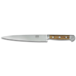 ALPHA OLIVE | Slicing / HAM Knife 8" | Forged Steel / Olive wood handle