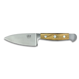 ALPHA OLIVE |  Hard Cheese Knife 4" Blade | Forged Steel / Olive wood handle-0