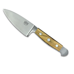 ALPHA OLIVE |  Hard Cheese Knife 4" Blade | Forged Steel / Olive wood handle-4