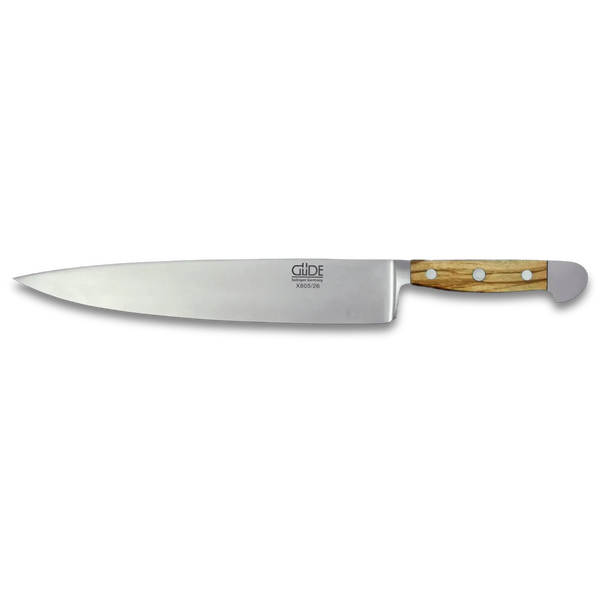 ALPHA OLIVE| Chef Knife - 10" | Forged Steel with Olive Wood handle-0