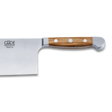 ALPHA OLIVE |  Chinese Chef's Knife 8" blade / Olive Wood handle