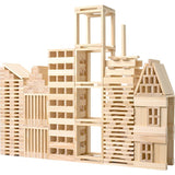 Log Construction Wooden Puzzle Assembling Building Block Toy