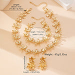 Artisan Floral Coordinating Jewelry Set (MAC326)