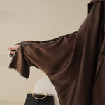 Batwing Abaya With Matching Hijab | Batwing Sleeve Abaya (MA041)